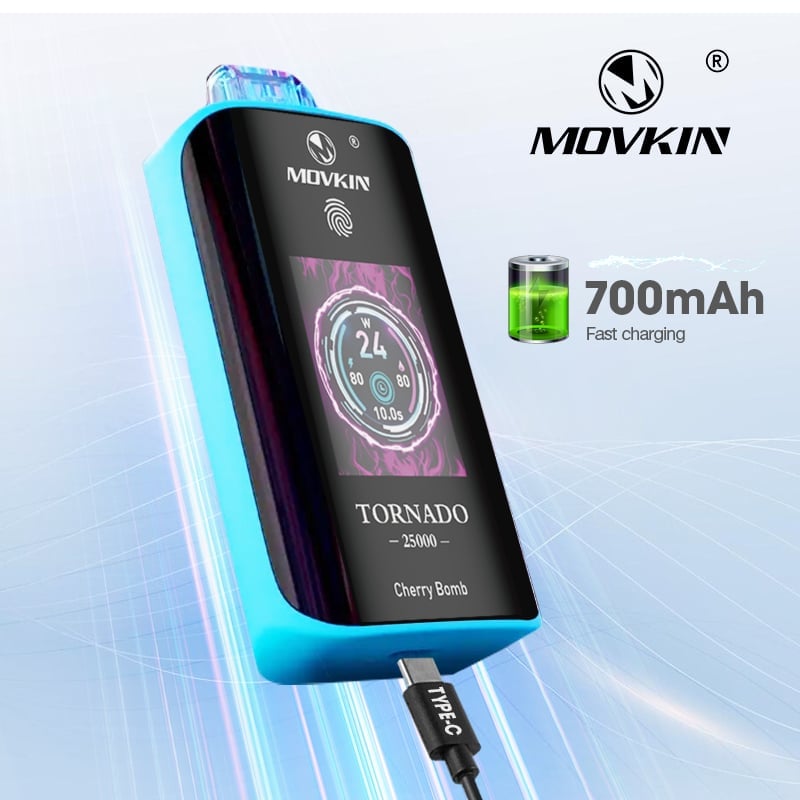 Movkin Tornado 25000 Vape – Inteligentny wyświetlacz i najlepsze smaki