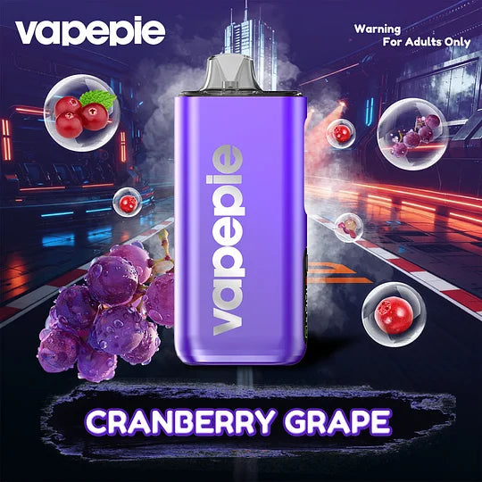 ŻURAWINA WINOGRONA-Vapepie PRO 40000 Zaciągnięć