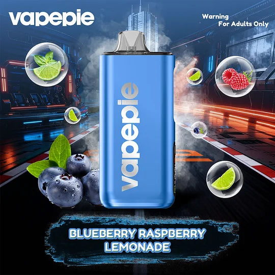 BORÓWKA MALINA LEMONIADA-Vapepie PRO 40000 Zaciągnięć