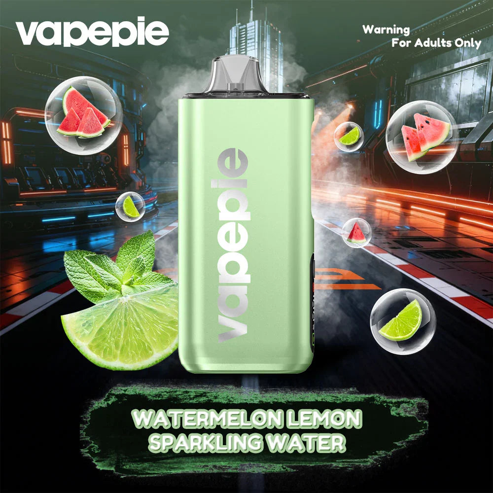 WODA GAZOWANA ARBUZOWO-CYTRYNOWA-Vapepie PRO 40000 Zaciągnięć