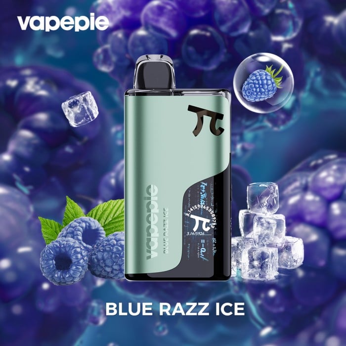 ✨BLUE RAZZ ICE✨VAPEPIE 50000 ZACIĄGNIĘĆ