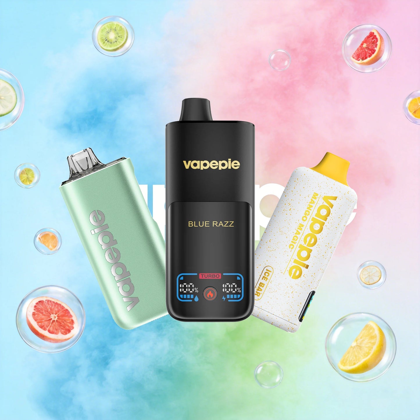 🏆VAPEPIE 70000 PUFFS+VAPEPE PRO 40000+VAPEPIE PowerGo 9800PUFFS