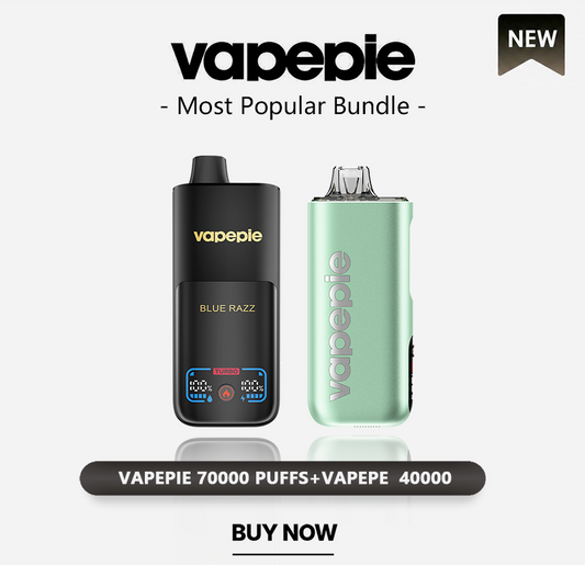 🏆VAPEPIE 70000 PUFFS+VAPEPE  40000