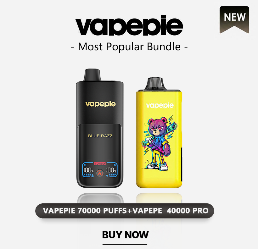 🏆VAPEPIE 70000 PUFFS+VAPEPE  40000 PRO