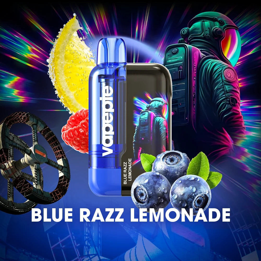 BLUE RAZZ LEMONADE-VAPEPIE 30000 ZACIĄGNIĘĆ x TK EDITION