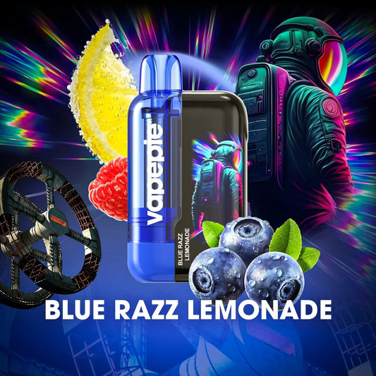 BLUE RAZZ LIMONÁDÉ-VAPEPIE 30000 PUFFS x TK KIADÁS