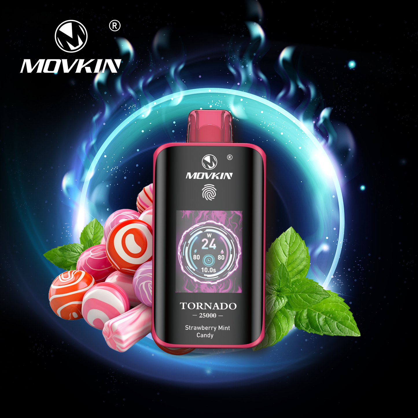 Movkin Tornado 25000 Vape – Inteligentny wyświetlacz i najlepsze smaki