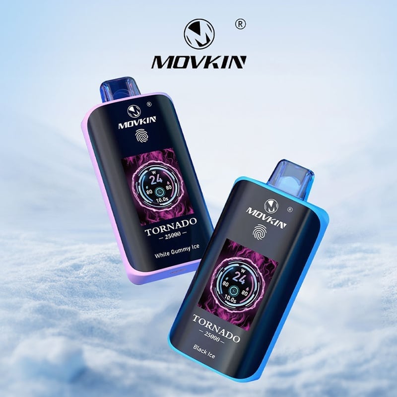 Movkin Tornado 25000 Vape – Inteligentny wyświetlacz i najlepsze smaki