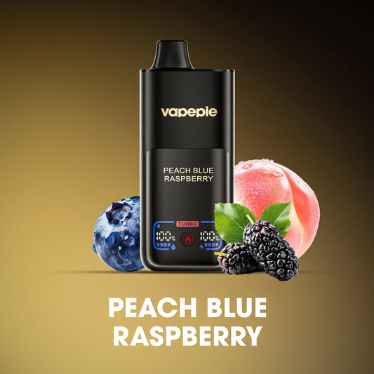 Őszibarack Kék Málna – VAPEPIE MEGA 70000 PUFFS