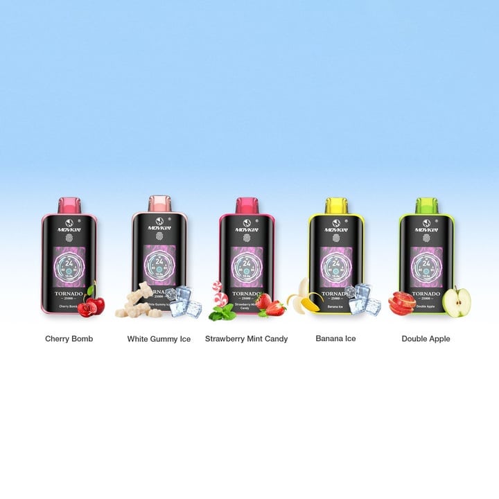 Movkin Tornado 25000 Vape – Inteligentny wyświetlacz i najlepsze smaki