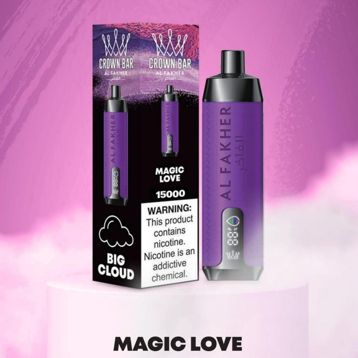 AL FAKHER 15000 Zaciągnięć-MAGIC LOVE